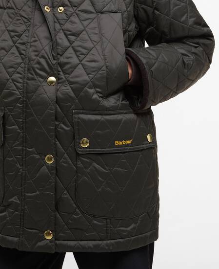 Steppjacke Modern Beadnell Sage/Ancient