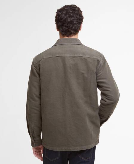 Overshirt Moleskin Dark Olive