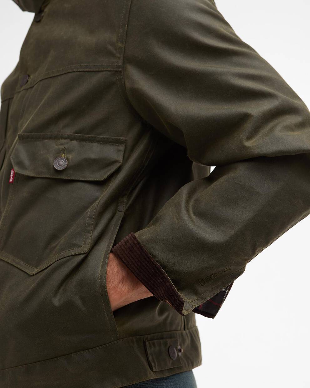 Barbour x Levi’s® Wachsjacke Type II