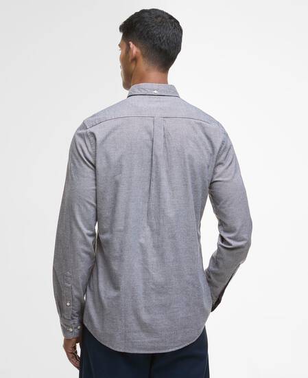 Hemd Huntly Houndstooth Tailored Navy