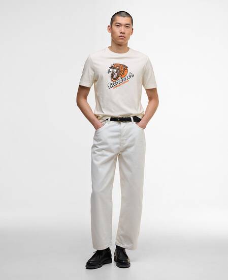 T-Shirt Irwin Graphic Whisper White