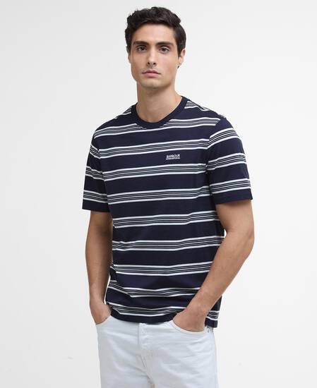 T-Shirt Upham Striped Navy