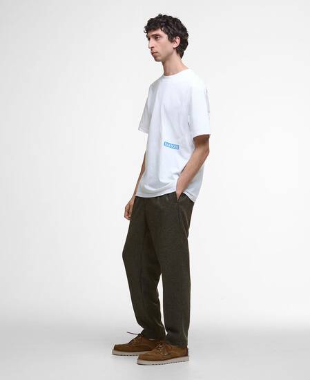 T-Shirt Mr Solway Oversized Graphic White