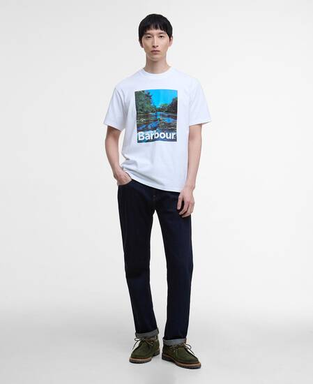 T-Shirt Sprouston Oversized Graphic White