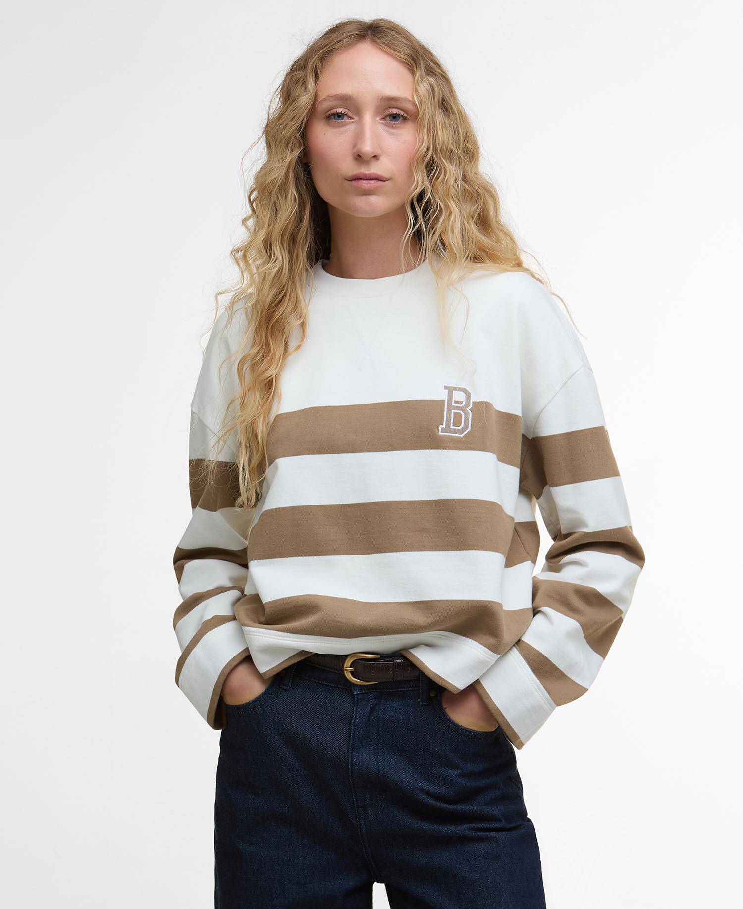 Sweatshirt Faye Striped image number 0