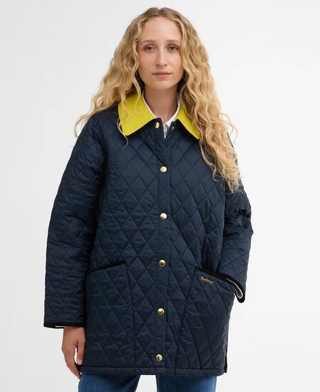Steppjacke Icons Modern Liddesdale Navy/Glo Chartr