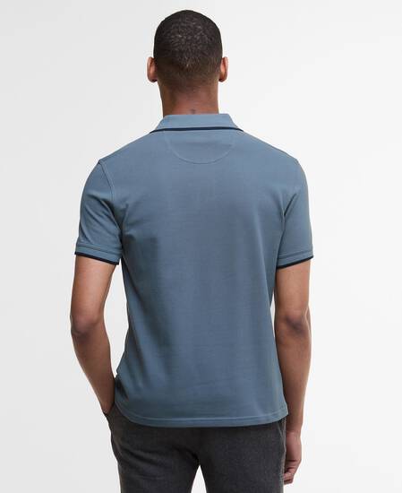 Poloshirt Brodie Blue Stone