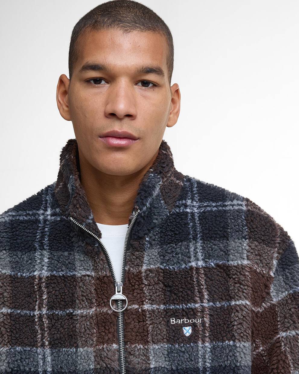 Fleecejacke Tartan Sherpa
