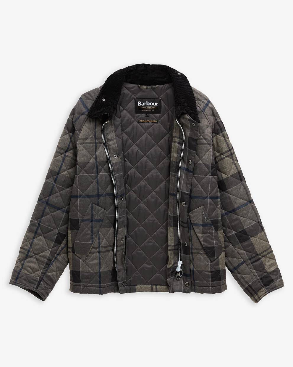 Steppjacke Tartan Transport
