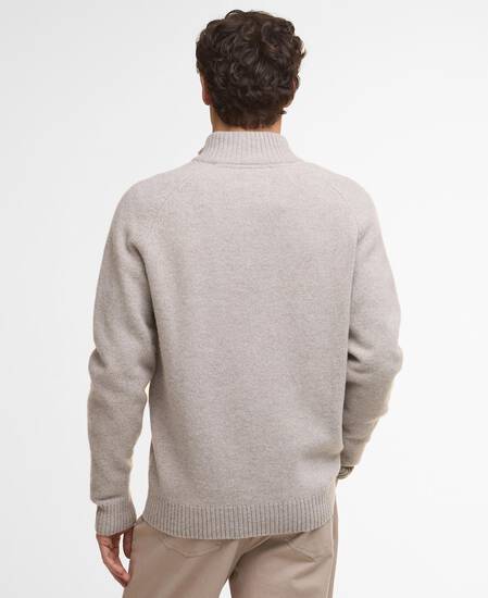 Pullover Grangetown Half-Zip Light Grey