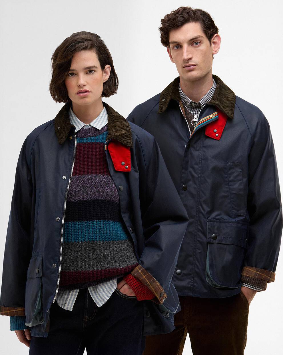 Paul Smith loves Barbour Wachsjacke Oversized Bedale