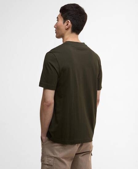 T-Shirt Morris Motorbike Graphic Sage