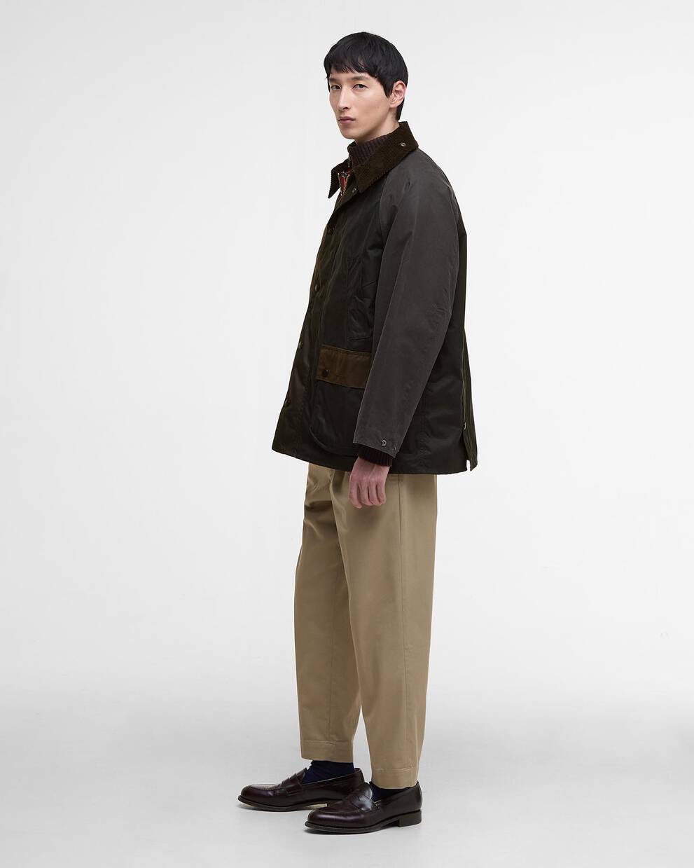 Wachsjacke Patchwork Oversized Bedale