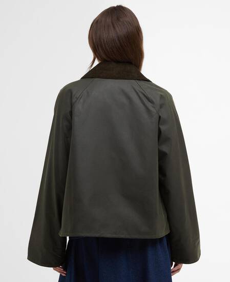 Wachsjacke Kearton Archive Olive/Ancient Tartan