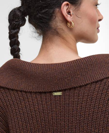 Pullover Robyn V-Ausschnitt Vicuna