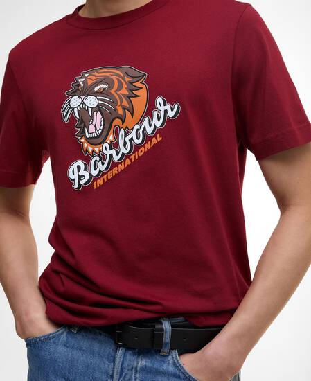 T-Shirt Irwin Graphic Wine