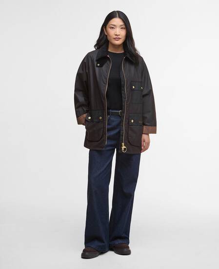 Wachsjacke Luella Rustic/Muted Tartan