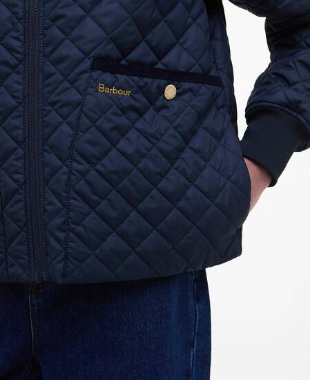Steppjacke Reyna Quilted Bomber Dark Navy