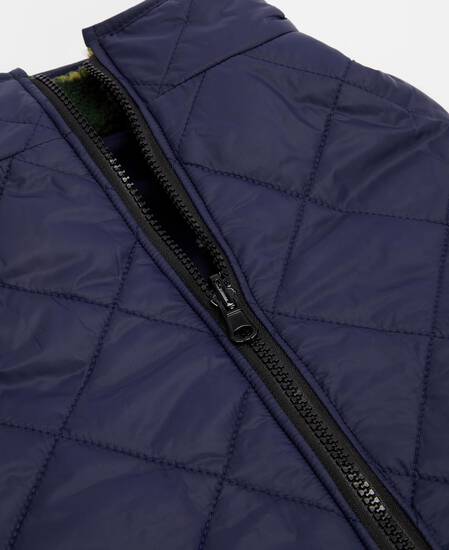 Hundemantel Field Reversible Classic/Navy