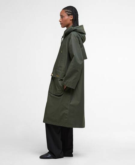 Jacke Maude Waterproof Olive/Ancient Tartan