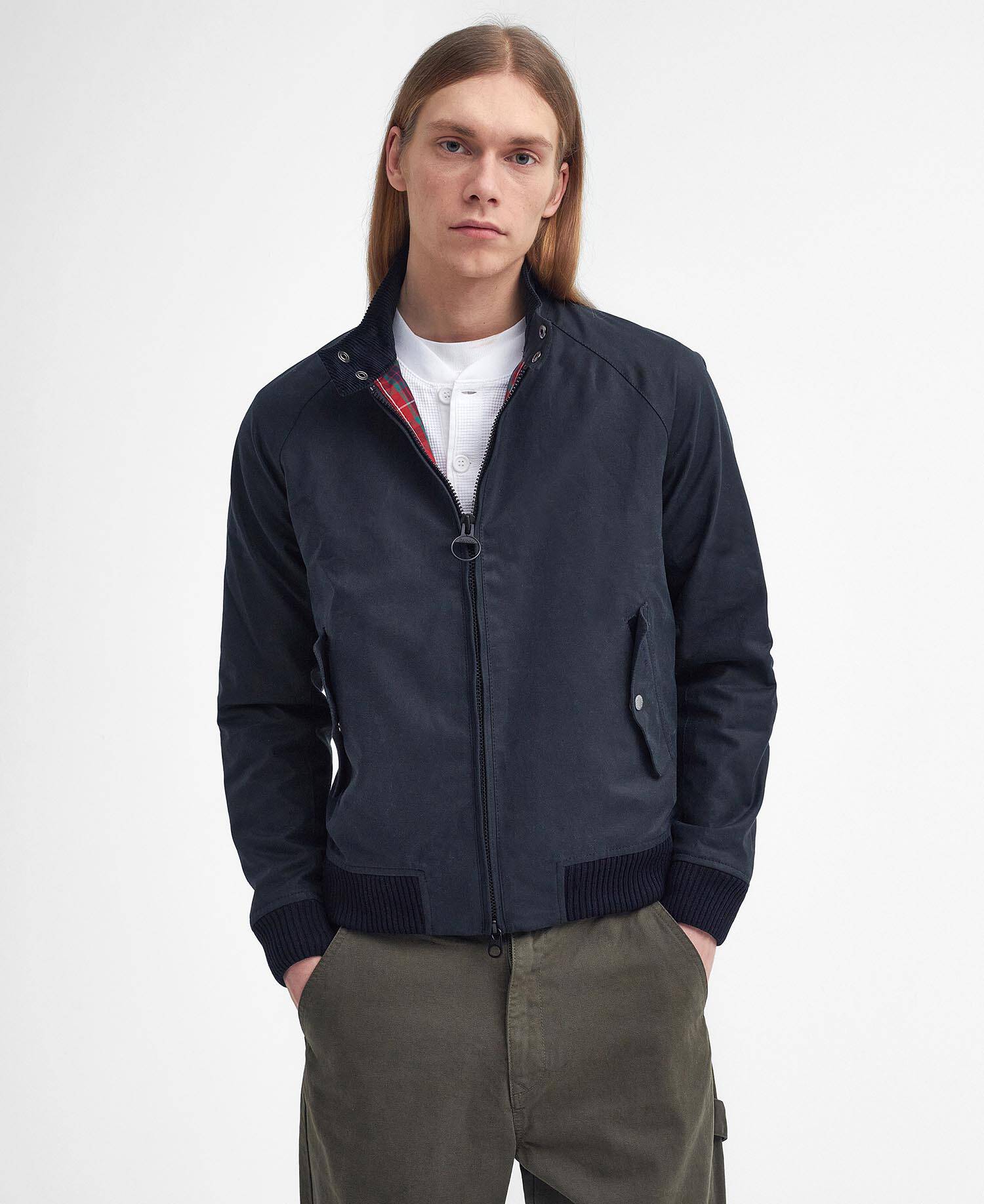Barbour x Baracuta Wachsjacke Porton Harrington image number 0