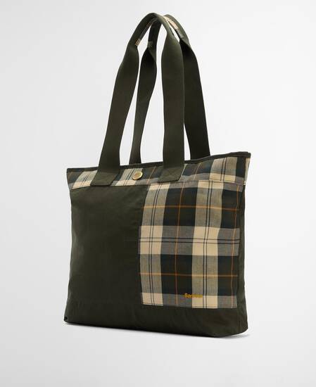 Tote Bag Mya Patchwork Sage/Ancient