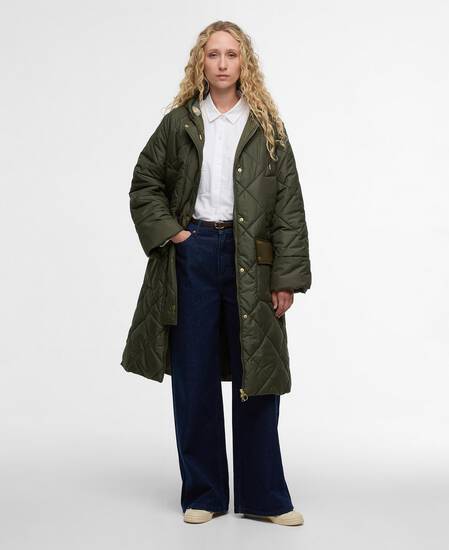 Steppjacke Braidley Olive/Ancient Tartan