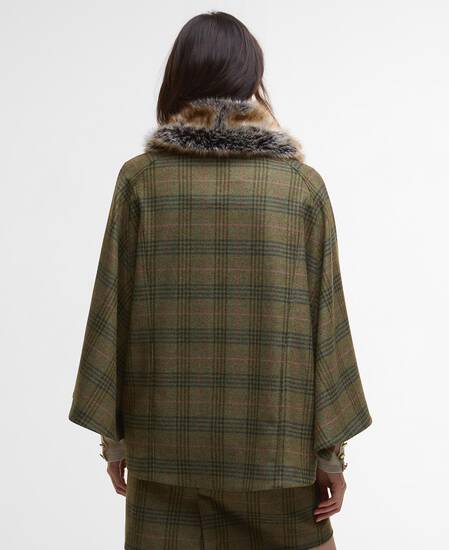 Wollcape Flax Lily Arabesque/Brown