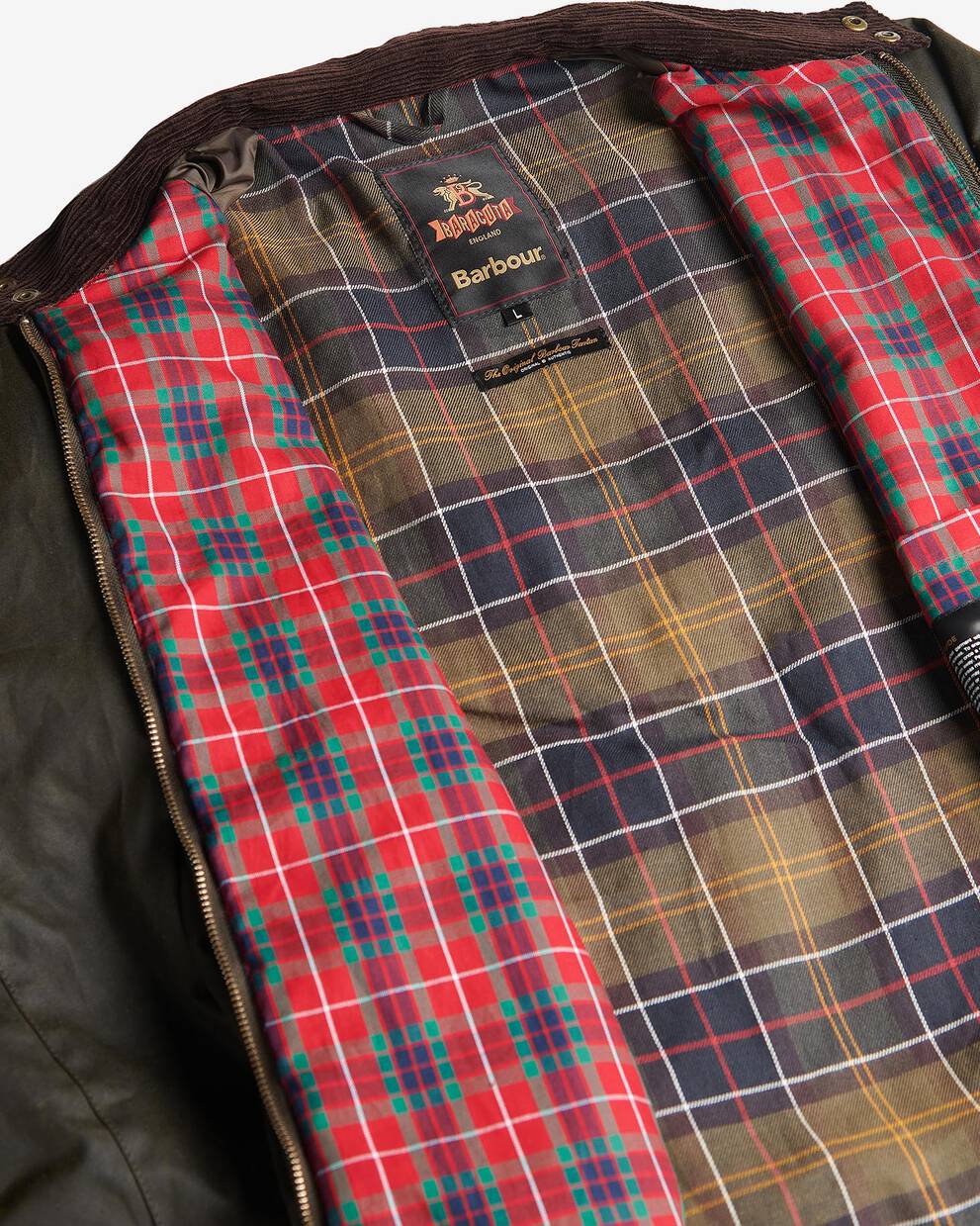 Barbour x Baracuta Wachsjacke Porton Harrington
