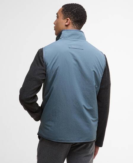 Fleeceweste Reversible Blue Stone