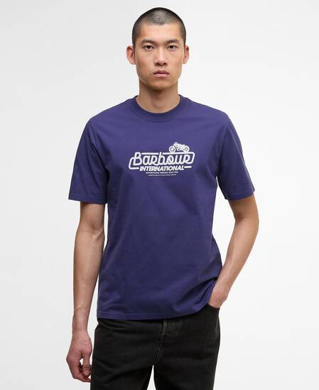 T-Shirt Pillion Graphic Royal Blue
