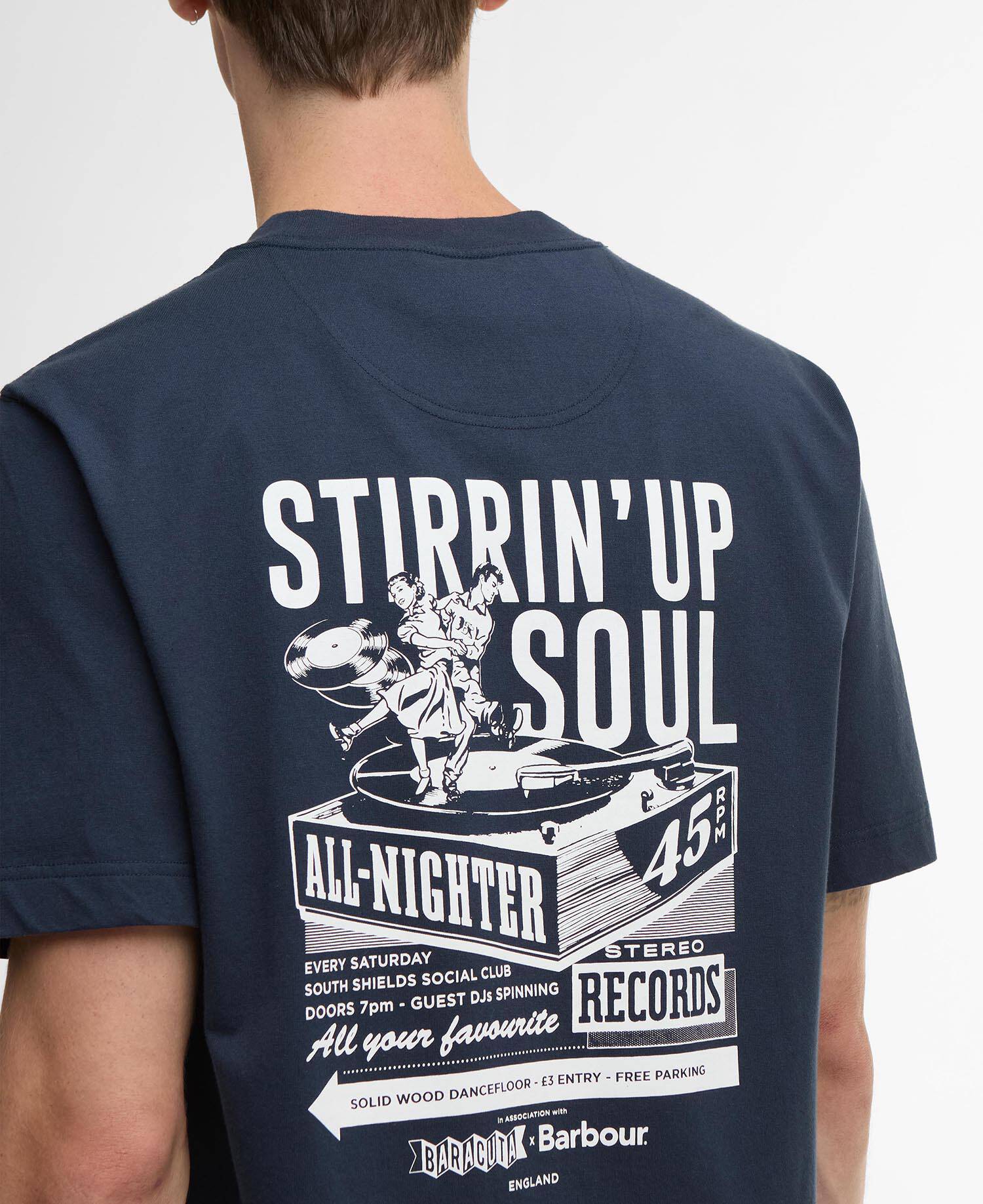 Barbour x Baracuta T-Shirt All Nighter Oversized image number 4