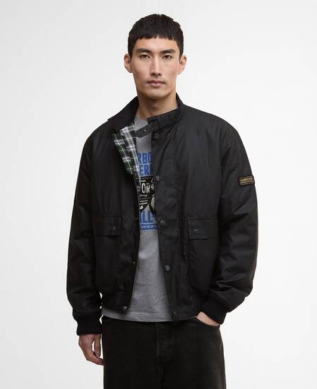 Wachsjacke Traction Black
