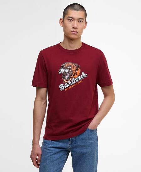 T-Shirt Irwin Graphic Wine