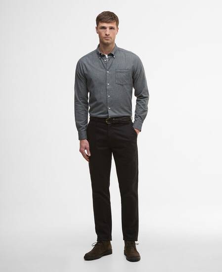 Hemd Turner Tailored Grey Marl