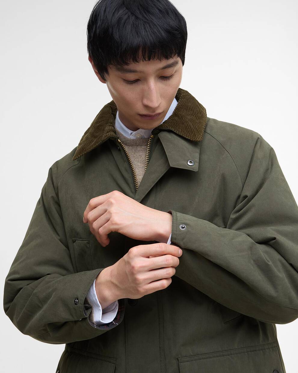 Freizeitjacke Oversized Bedale Padded