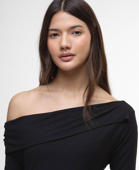 Top Juliana Off-the-Shoulder Black