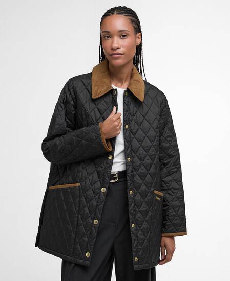 Steppjacke Icons Modern Liddesdale Black/Classic