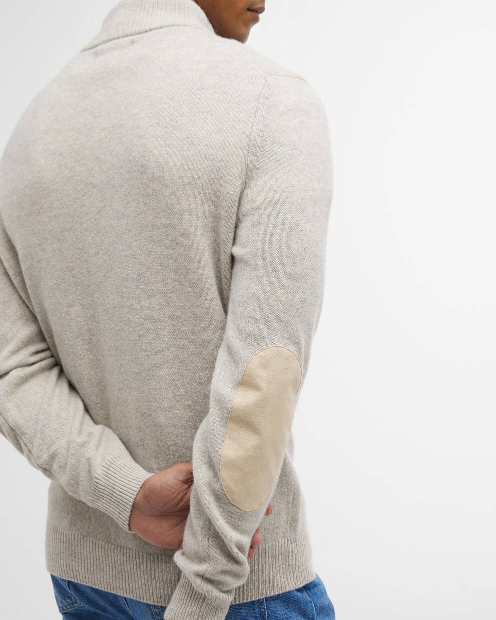 Essential Pullover Patch Half Zip