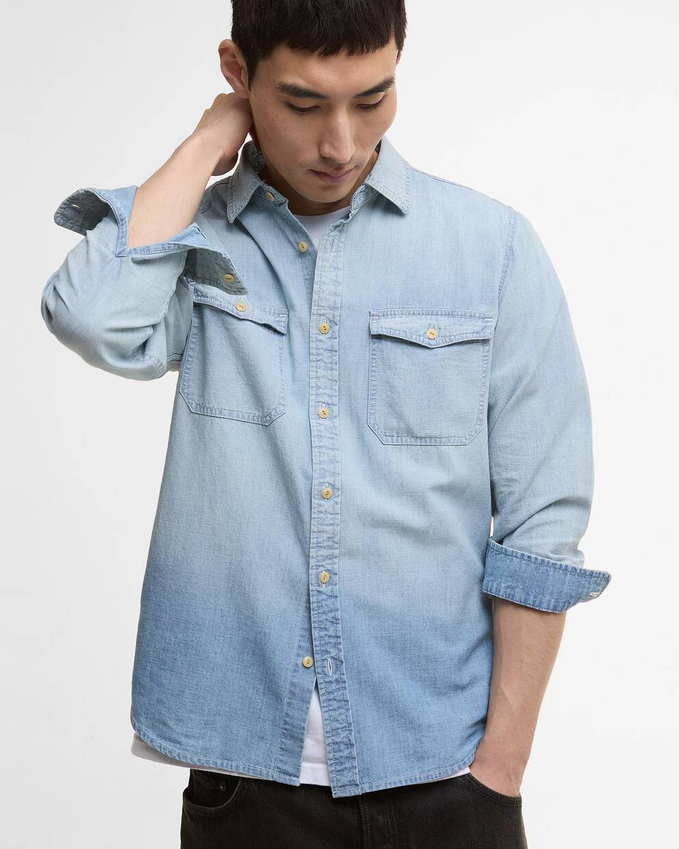 Hemd Hickman Chambrey