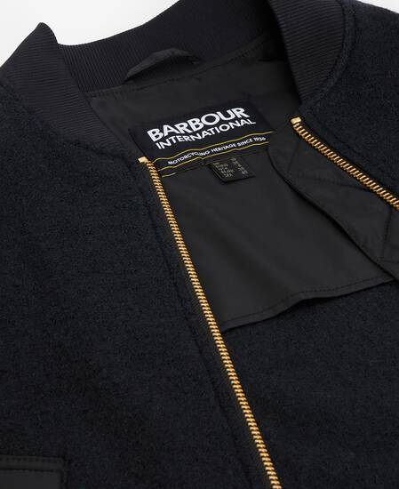 Wolljacke Monique Black