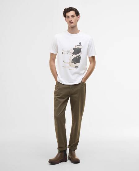 Paul Smith loves Barbour T-Shirt White