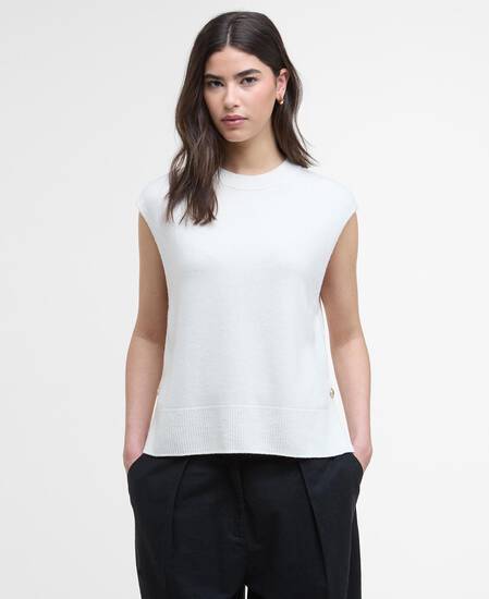 Strickweste Lana Off White