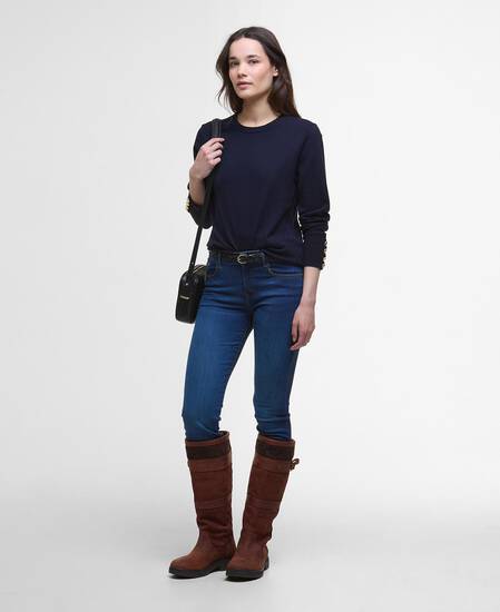 Pullover Carlby Rundhalsausschnitt Navy