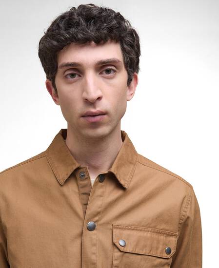 Overshirt Kippford Canvas Bronze Brown
