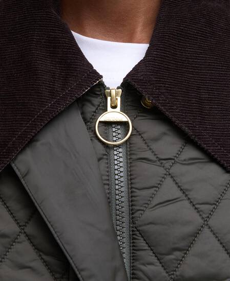 Steppjacke Modern Beadnell Sage/Ancient