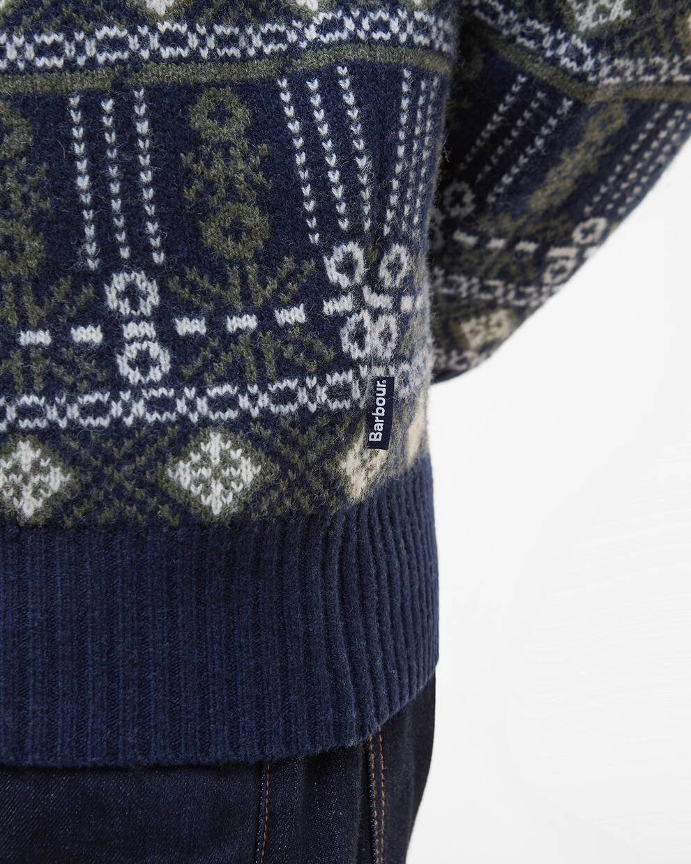 Pullover Grangetown Fair Isle Rundhalsausschnitt