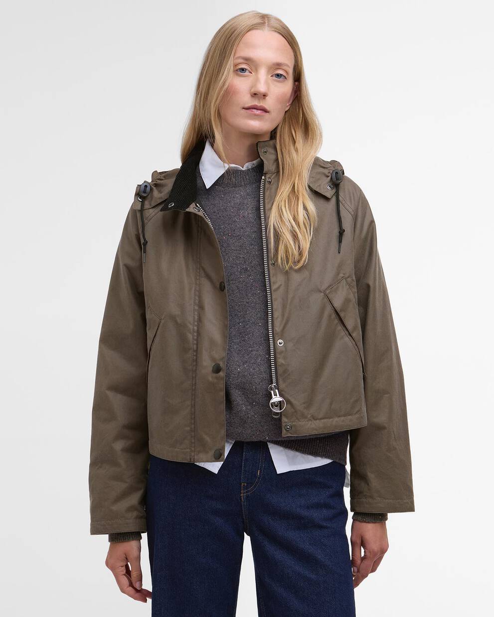 Barbour for Margaret Howell Wachsjacke Transport Damen