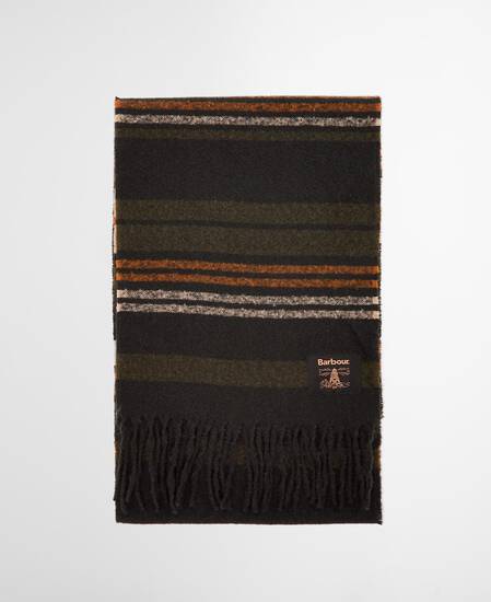 Schal Alston Striped Forest Green Mix