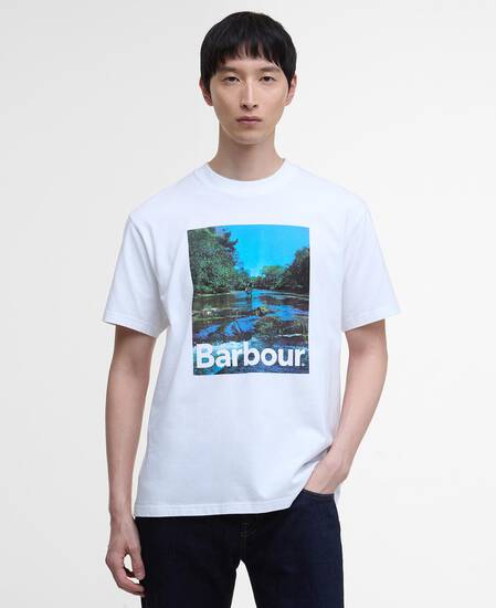T-Shirt Sprouston Oversized Graphic White